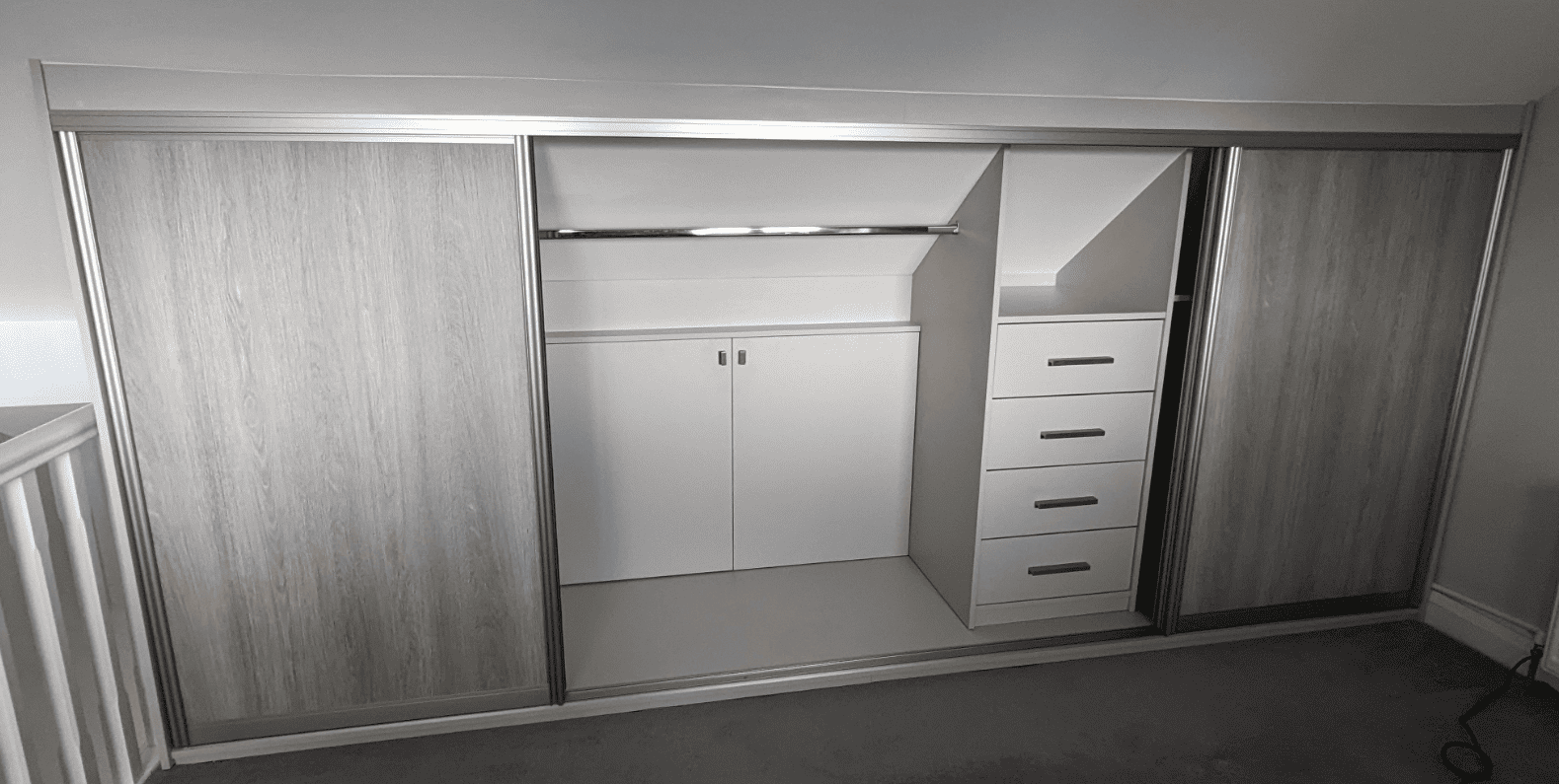 Bespoke Alcove Sliding Wardrobe