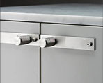 knob plate steel buster and punch handle