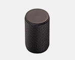 knurled knob black handle