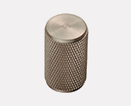 knurled knob nickel handle