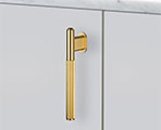 l bar brass buster and punch handle