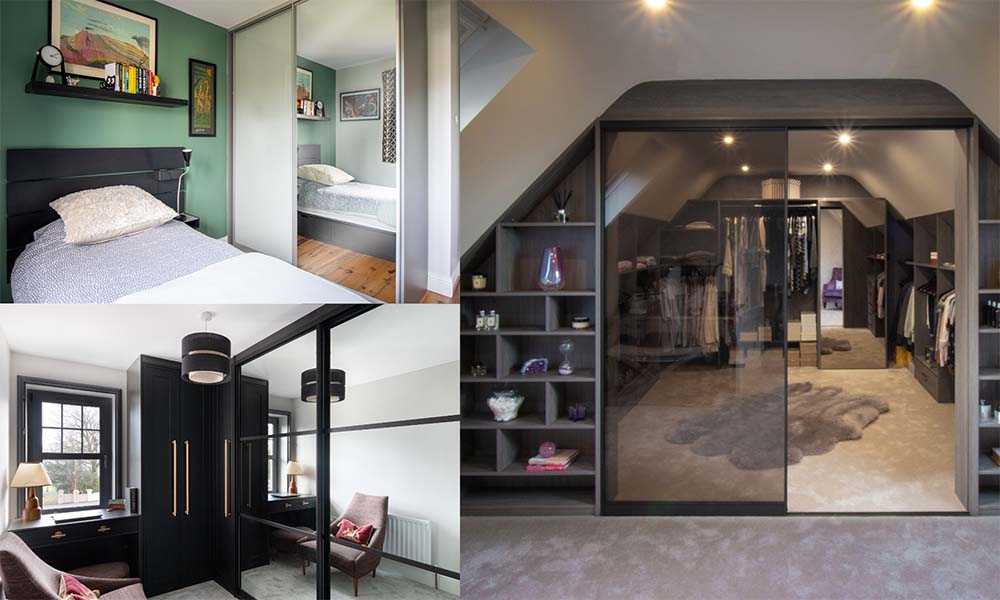 mixture of sliding wardrobe imagery